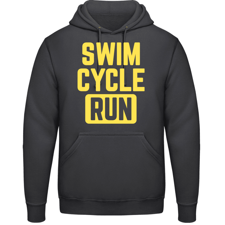 Swim Cycle Run Sweat à capuche contain pic