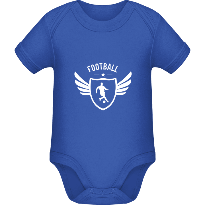 Football Winged Baby Romper contain pic