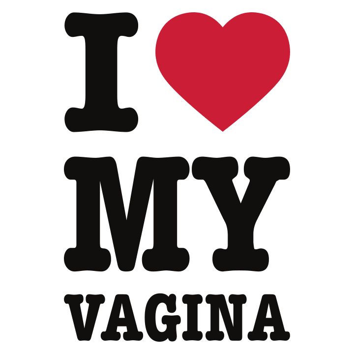 I Love My Vagina Vrouwen T-shirt 0 image
