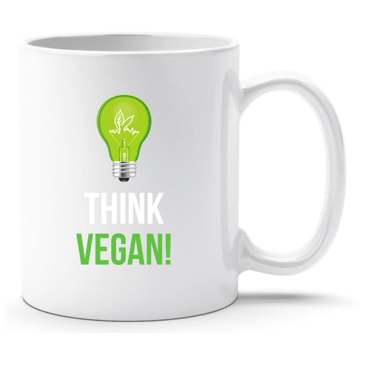 Think Vegan Logo Cup contain pic