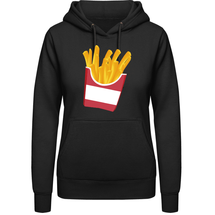 French Fries Illustration Hoodie för kvinnor contain pic