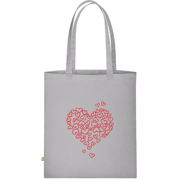 Små Hjärtan Väska av tyg contain pic