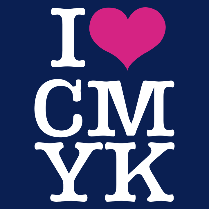 I love CMYK Sweat-shirt pour femme 0 image
