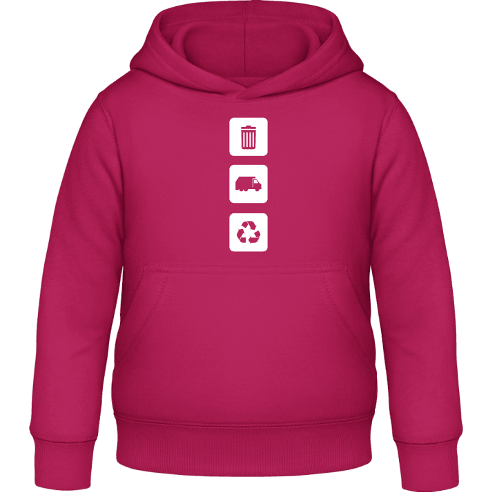 Refuse Collector Icon Kids Hoodie 0 image