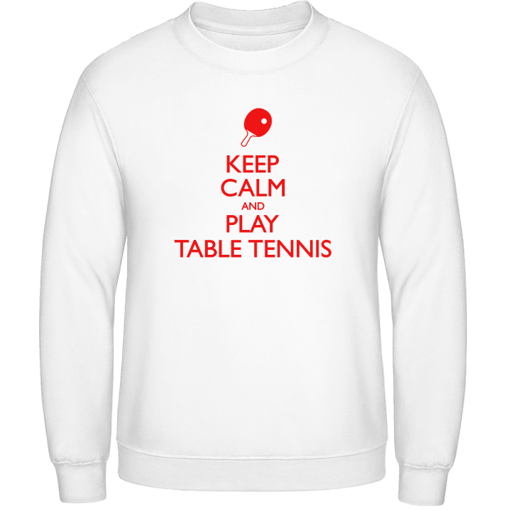 Play Table Tennis Sweatshirt contain pic