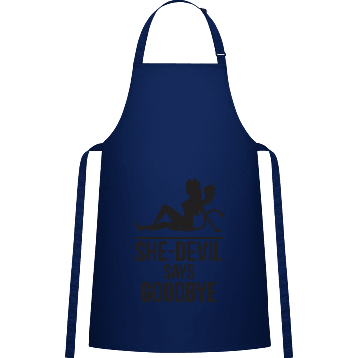 She-Devil Says Goodby Kitchen Apron contain pic
