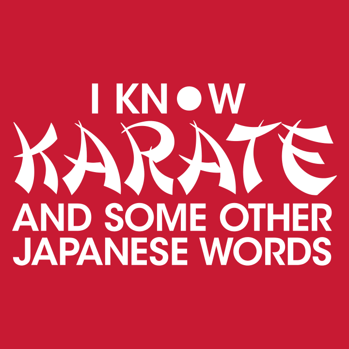 I Know Karate And Some Other Ja Frauen Langarmshirt 0 image