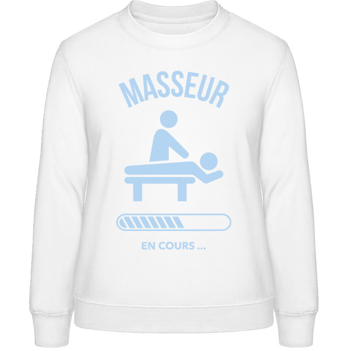 Masseur en cours Frauen Sweatshirt contain pic