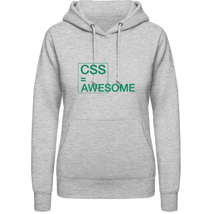 CSS = Awesome Sweat à capuche pour femme 0 image