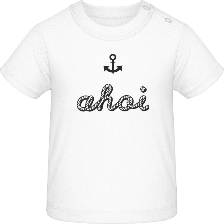 Ahoi T-shirt bébé contain pic