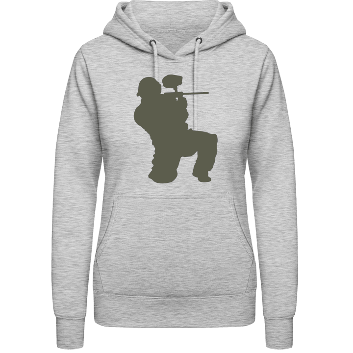 Paintball Gotcha Shooter Women Hoodie contain pic