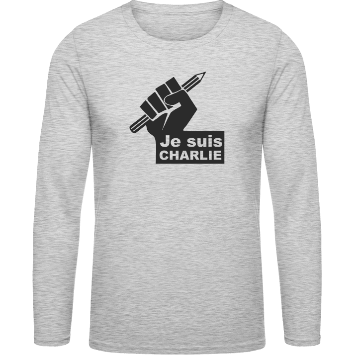 Je Suis Charlie Pen Long Sleeve Shirt contain pic