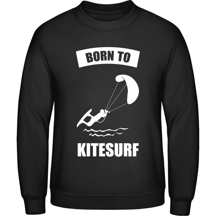 Born To Kitesurf Sudadera contain pic