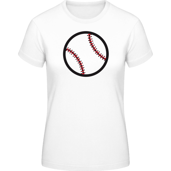 Baseball Design T-shirt för kvinnor contain pic