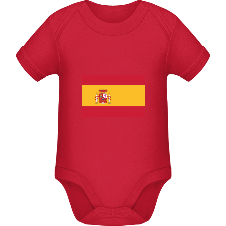 Spain Flag Baby Strampler 0 image