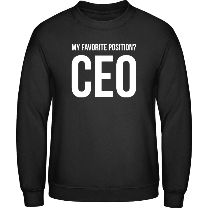 My Favorite Position CEO Sudadera contain pic