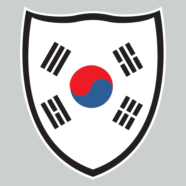 South Korea Shield Flag Sweatshirt til kvinder 0 image