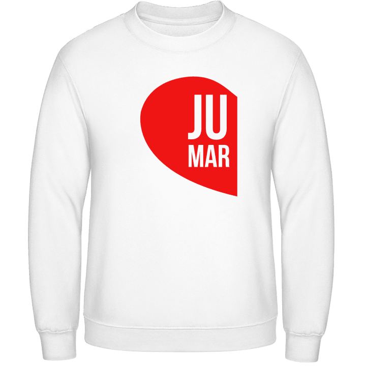 Just Married right Sudadera contain pic