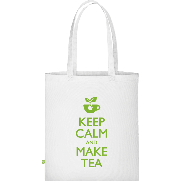 Keep calm and make Tea Stoffen tas contain pic