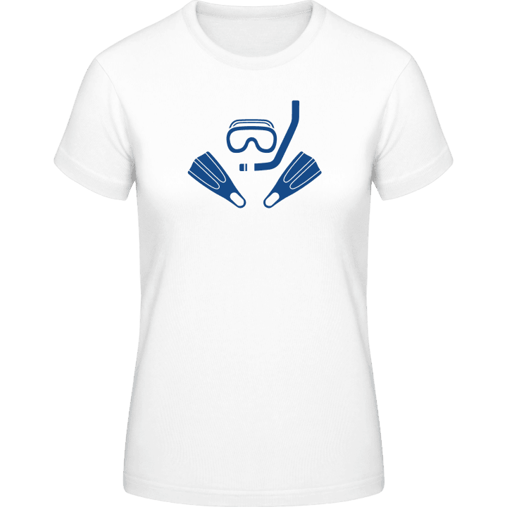 Diving Kitt T-skjorte for kvinner contain pic
