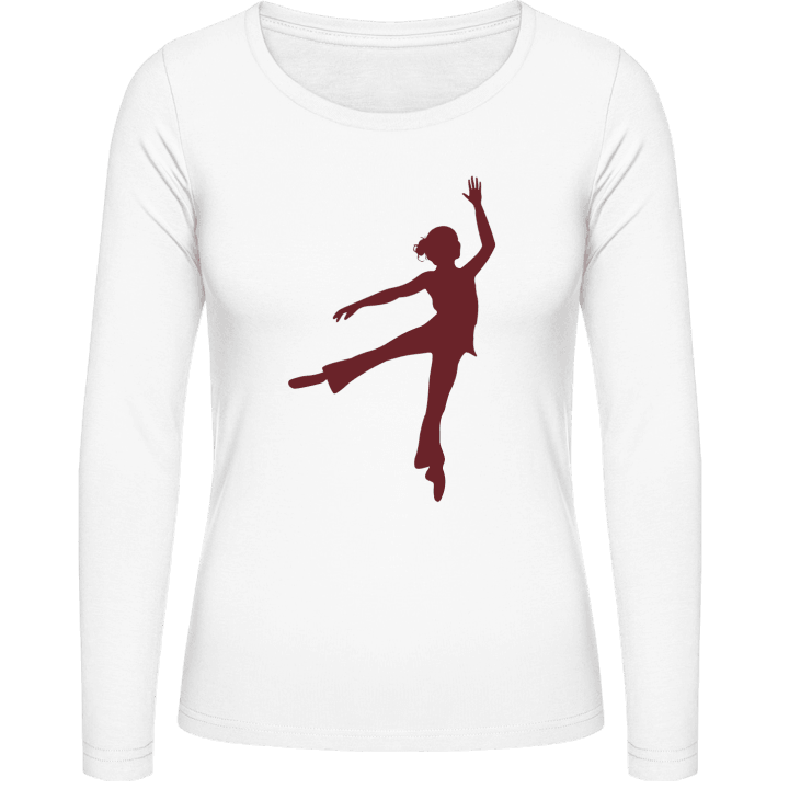 Ballerina Action Vrouwen Lange Mouw Shirt contain pic