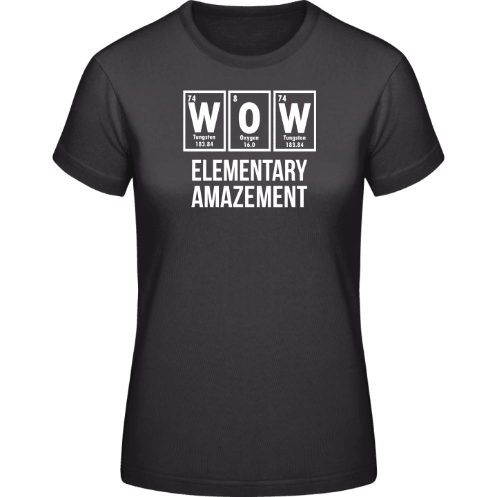 WOW Elementary Amazement Vrouwen T-shirt 0 image