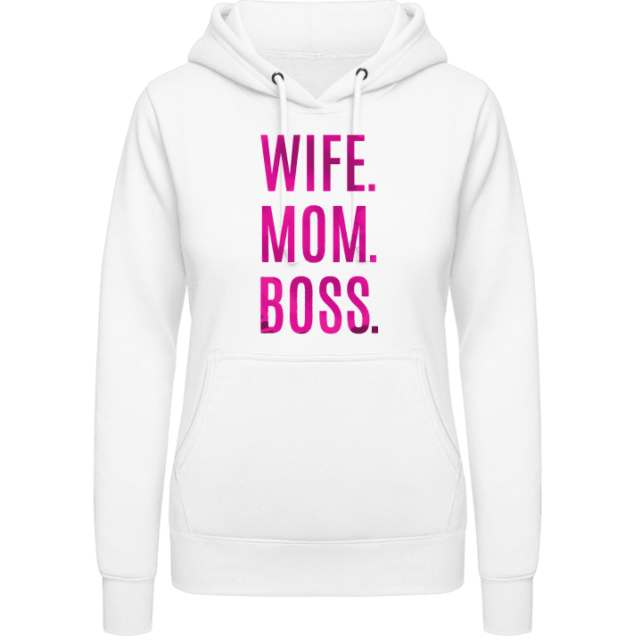 Wife Mom Boss Sweat à capuche pour femme 0 image