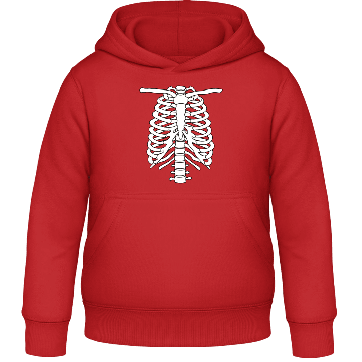 Skeleton Chest Kids Hoodie contain pic