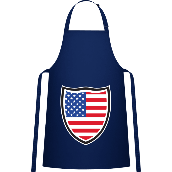 USA Shield Flag Förkläde för matlagning contain pic