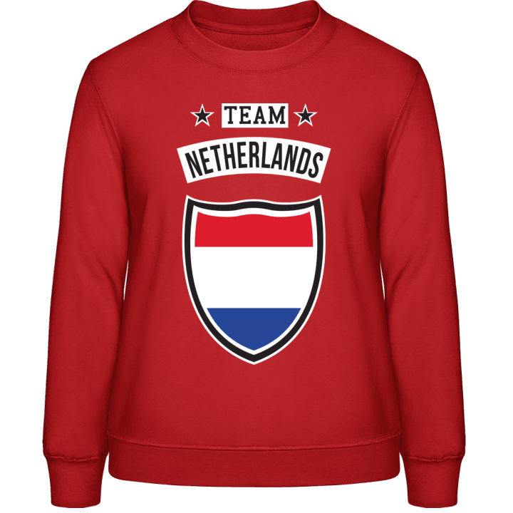 Team Netherlands Frauen Sweatshirt contain pic