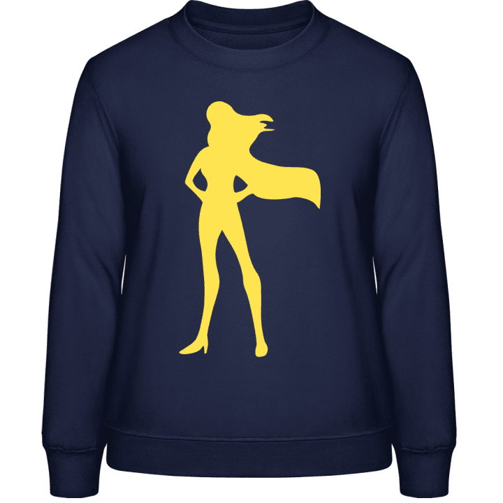 Superhero Woman Sweatshirt för kvinnor 0 image
