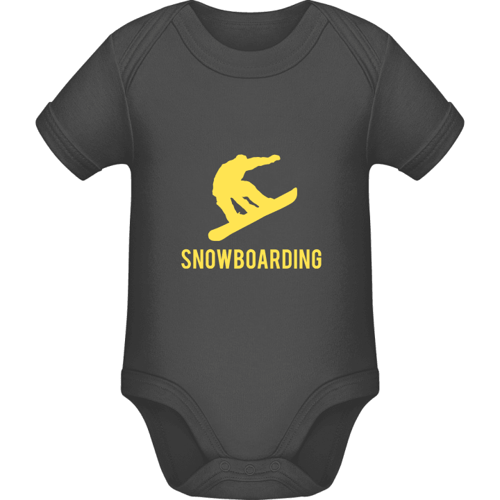 Snowboarding Baby romperdress contain pic