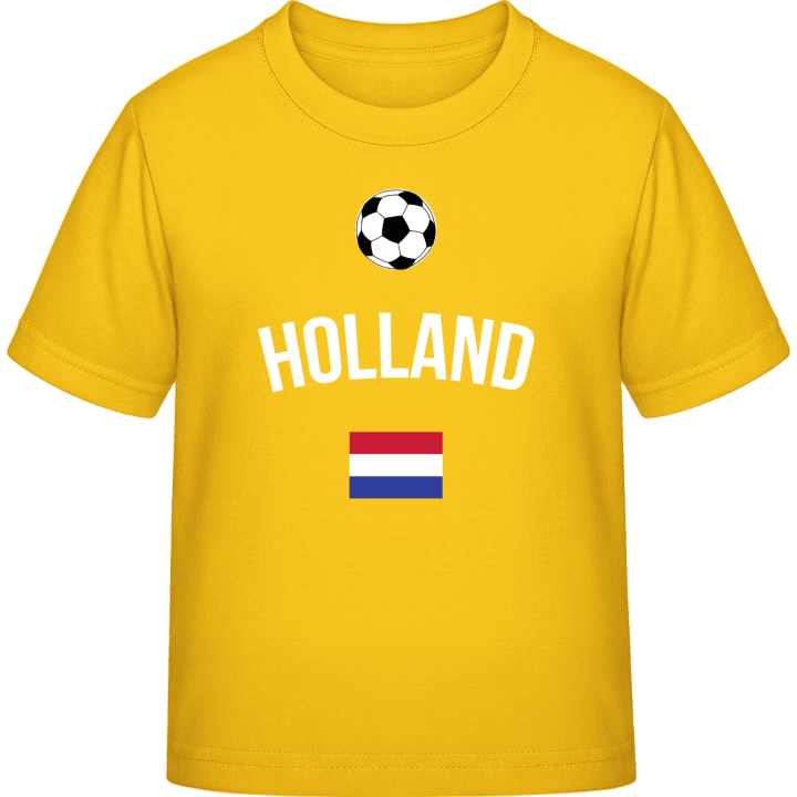 Holland Fan T-skjorte for barn contain pic