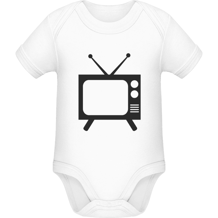 TV Television Retro Screen Tutina per neonato contain pic