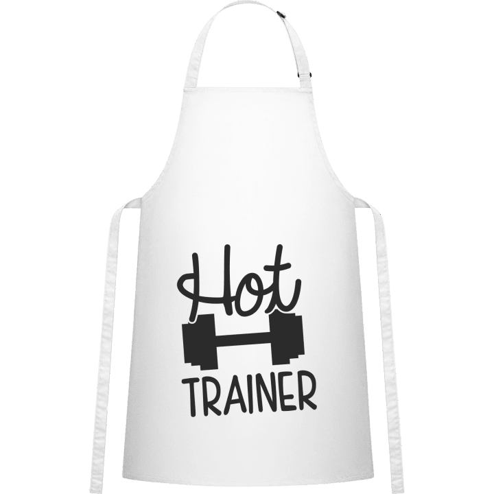 Hot Trainer Delantal de cocina contain pic