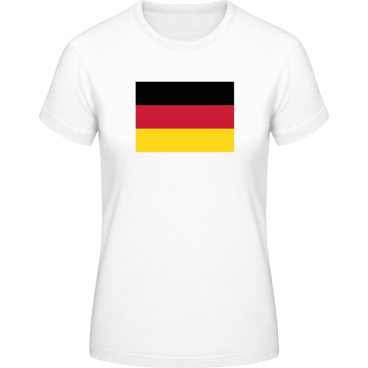 Germany Flag T-skjorte for kvinner contain pic