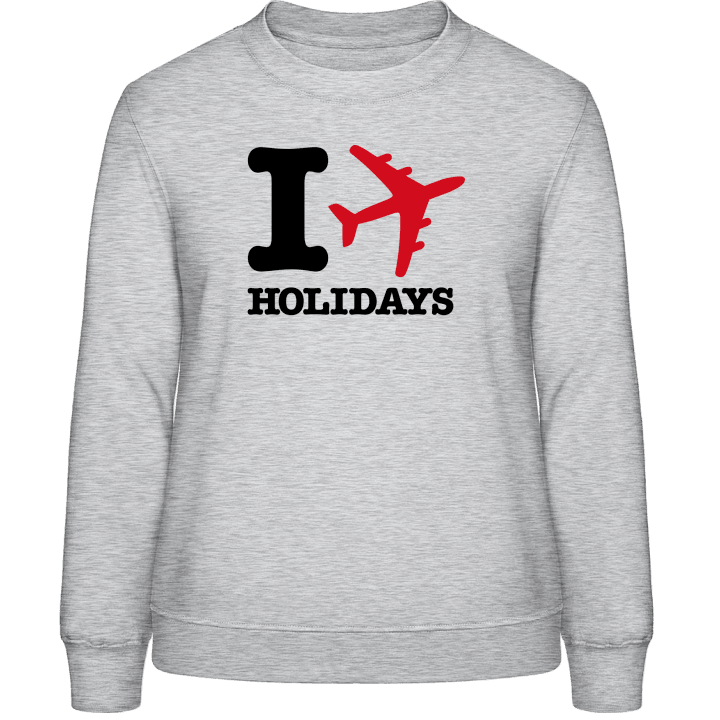 I Love Holidays Frauen Sweatshirt 0 image
