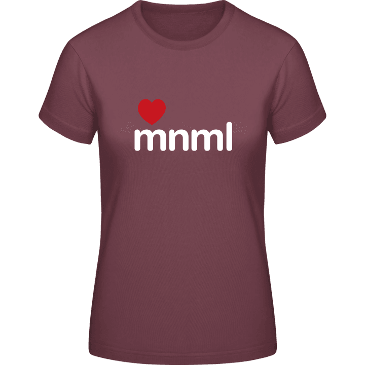 Minimal Music T-skjorte for kvinner contain pic