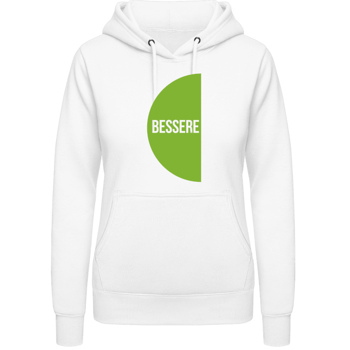 Bessere Hälfte rechts Women Hoodie contain pic
