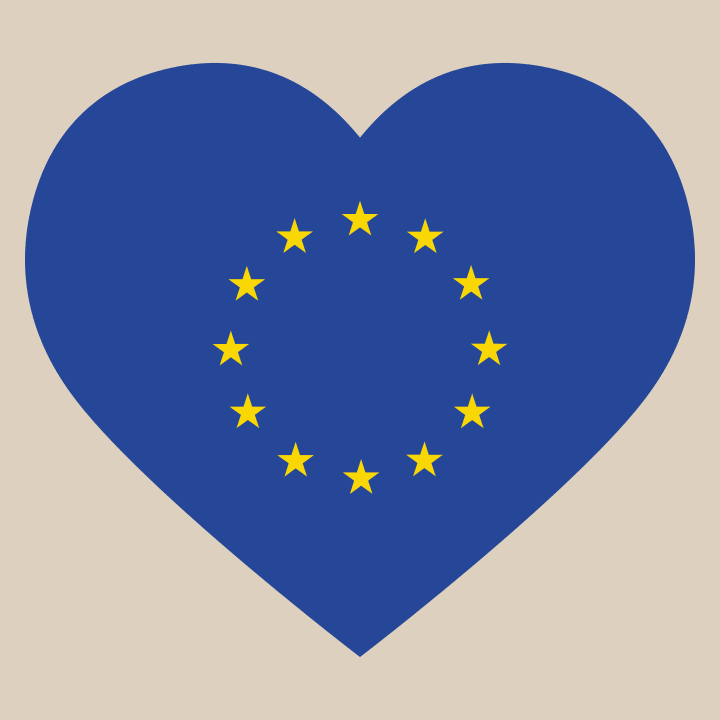 EU Europe Heart Flag Frauen Kapuzenpulli 0 image