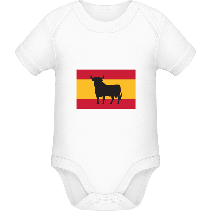 Spanish Osborne Bull Flag Baby Romper contain pic
