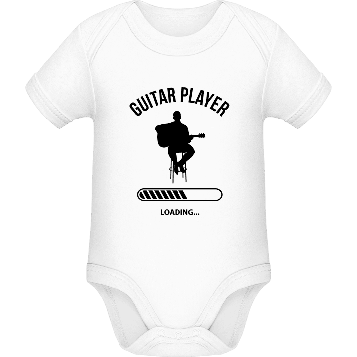 Guitar Player Loading Baby Romper contain pic
