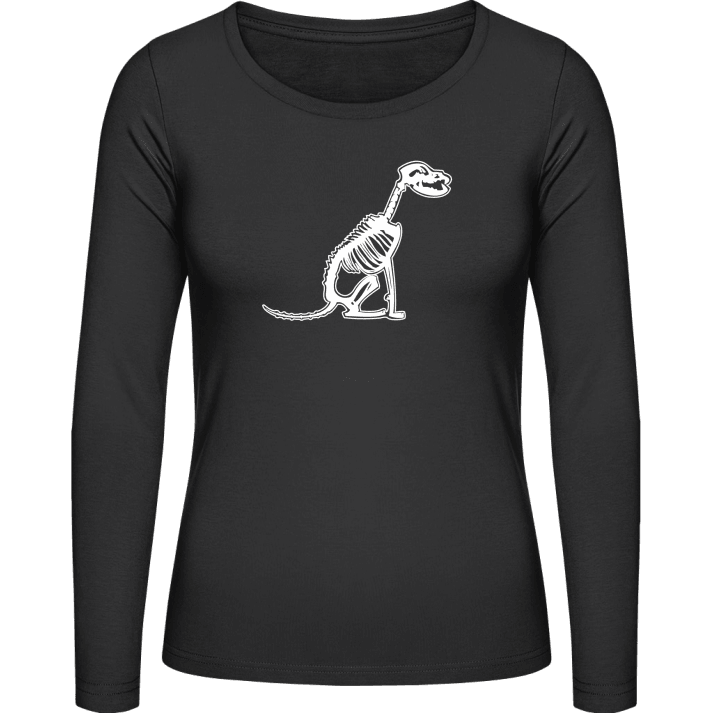 Hond Skelet Vrouwen Lange Mouw Shirt 0 image