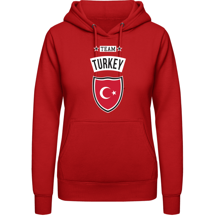 Team Turkey Sudadera con capucha para mujer contain pic