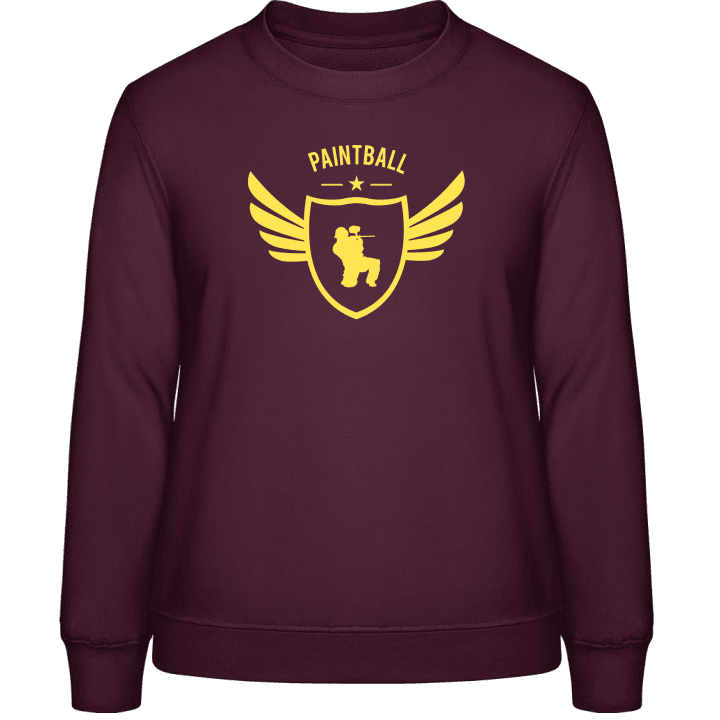 Paintball Winged Women Sweatshirt contain pic