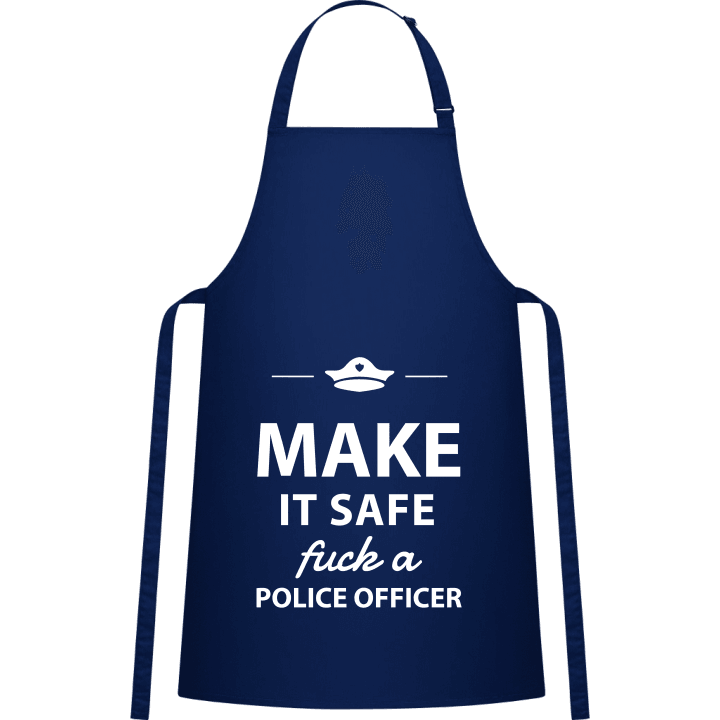 Make It Safe Fuck A Policeman Förkläde för matlagning contain pic