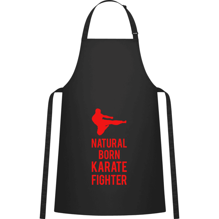 Natural Born Karate Fighter Kitchen Apron contain pic