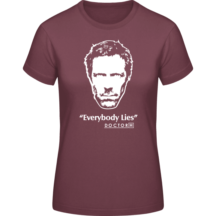 Dr House Everybody Lies Vrouwen T-shirt 0 image