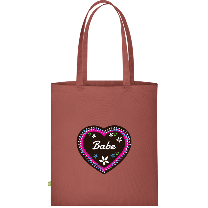Babe Gingerbread Heart Stofftasche contain pic