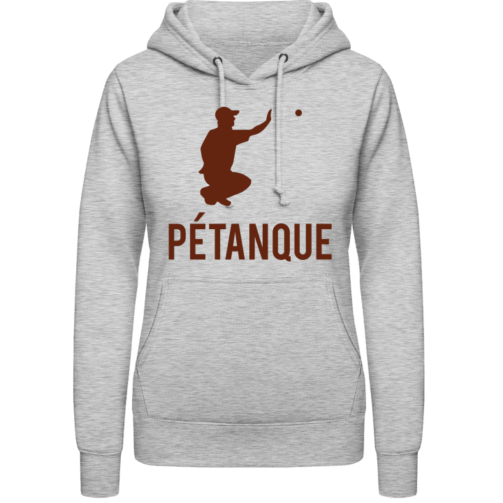 Pétanque Hoodie för kvinnor contain pic